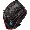 imageWilson 2022 A440 Flash 12quot Fastpitch Outfield Glove  Left Hand Throw BlackPinkTropical Blue