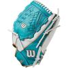 imageWilson A500WhiteTealMetallic Gold