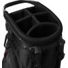 imageWilson Feather Golf Cart Bag  BlackGreyRedBlackGreyRed