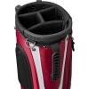 imageWilson QS Golf Stand Bag  BlackWhiteRedWhiteBlack
