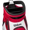 imageWilson Staff Tour Golf Cart Bag  RedWhite