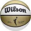 imageWILSON WNBA Commemorative Series Basketballs  Womens Official ampamp Mini SizesGoldWhite