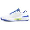 imageWILSON Womens Intrigue Pro Tennis SneakerWhiteAmparo BlueSafety Yellow