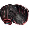 imageWilson 2022 A440 Flash 115quot Fastpitch Infield Glove  Left Hand Throw BlackPinkTropical Blue