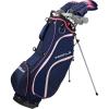 imageWilson Womens Profile Complete Golf Set with Stand Bag  Right Hand Ladies NavyRose GoldSilver