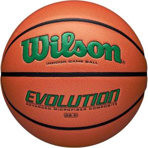 imageWILSON Evolution Indoor Game Basketballs  Size 5 Size 6 and Size 7GreenBrown