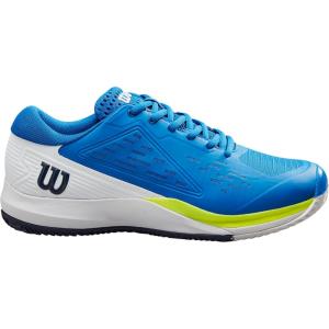 imageWILSON Mens Rush Pro Ace Pickler Pickleball ShoesLapis Blue White Safety Yellow