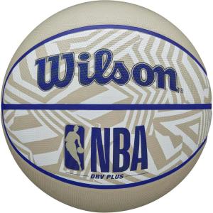 imageWILSON NBA DRV Plus Dazzle Camo Outdoor Basketballs  Size 6 an Size 7BeigeBlue