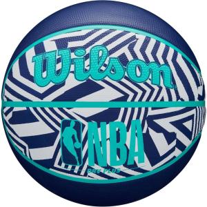 imageWILSON NBA DRV Plus Dazzle Camo Outdoor Basketballs  Size 6 an Size 7IndigoTeal