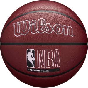 imageWILSON NBA Forge Plus IndoorOutdoor Basketballs  Size 6 and Size 7Maroon