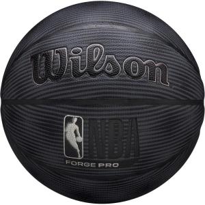 imageWILSON NBA Forge Pro IndoorOutdoor Basketballs  Size 6 and Size 7BlackSilver