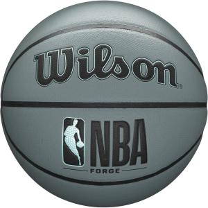 imageWILSON NBA Forge Series IndoorOutdoor BasketballsBlue Grey