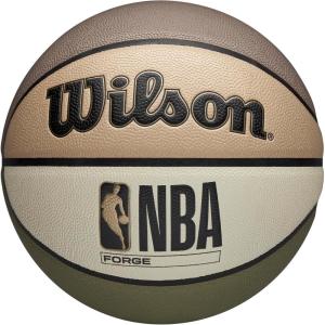 imageWILSON NBA Forge Wow IndoorOutdoor BasketballsBeigeGreen
