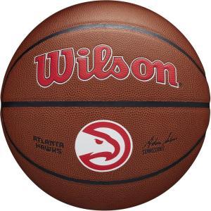 imageWILSON NBA Team Alliance Basketballs  Size 7295quotAtlanta Hawks