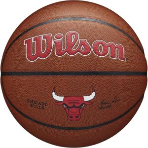 imageWILSON NBA Team Alliance Basketballs  Size 7295quotChicago Bulls