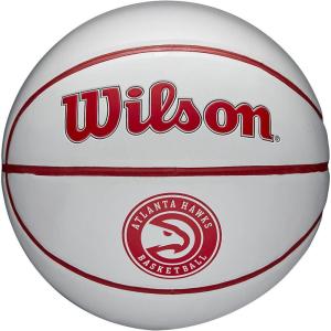 imageWILSON NBA Team Autograph Mini Basketballs  Size 322quotAtlanta Hawks