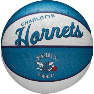 imageWILSON NBA Team Retro Mini Basketballs  Mini Size  3quotCharlotte Hornets