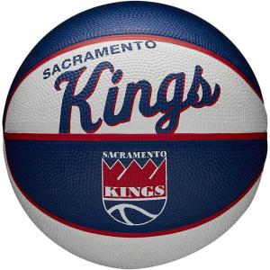 imageWILSON NBA Team Retro Mini Basketballs  Mini Size  3quotSacramento Kings