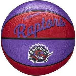 imageWILSON NBA Team Retro Mini Basketballs  Mini Size  3quotToronto Raptors