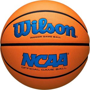 imageWILSON NCAA Evo NXT Official Indoor Game Basketballs  Sizes 6 and 7RoyalOrange