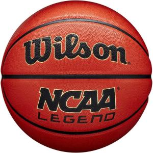 imageWILSON NCAA Legend Basketballs  Size 5 Size 6 and Size 7OrangeBlack