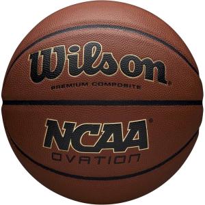 imageWILSON NCAA Ovation Basketballs  Size 6 AMD Size 7Brown