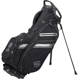 imageWILSON Staff EXO II Mens Golf BagBlackSilver