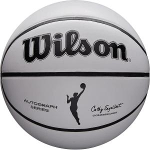 imageWILSON WNBA Commemorative Series Basketballs  Womens Official ampamp Mini SizesWhiteOrange