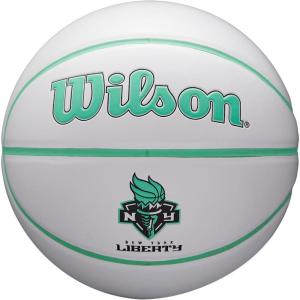 imageWILSON WNBA Team Autograph Series Mini BasketballNew York Liberty