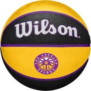 imageWILSON WNBA Team Tribute Basketballs  Womens Official Size 6285quotLos Angeles Sparks