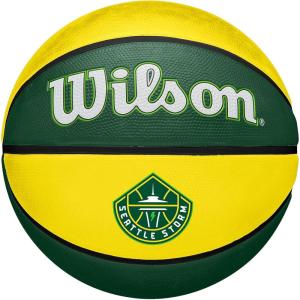 imageWILSON WNBA Team Tribute Basketballs  Womens Official Size 6285quotSeattle Storm