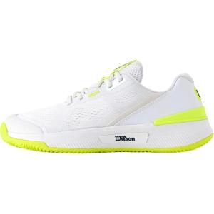 imageWILSON Womens Intrigue Pro Tennis SneakerWhiteSafety YellowNavy Blazer