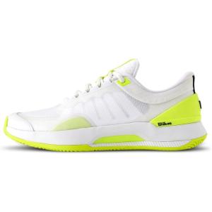 imageWILSON Womens Intrigue Tour Tennis SneakerWhiteSafety YellowNavy Blazer