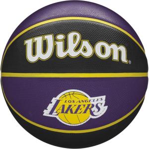 imageWilson NBA Team Tribute Basketballs  Size 7295quotLos Angeles Lakers