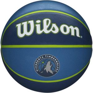 imageWilson NBA Team Tribute Basketballs  Size 7295quotMinnesota Timberwolves
