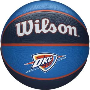 imageWilson NBA Team Tribute Basketballs  Size 7295quotOklahoma City Thunder