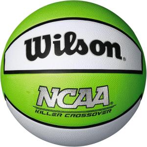 imageWilson NCAA Killer Crossover Outdoor Basketball  295quot 285quot 275quotLimeWhite