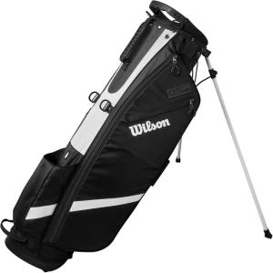 imageWilson QS Golf Stand Bag  BlackWhiteBlackWhite