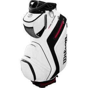 imageWilson Staff Alpine Golf Cart Bag  WhiteBlackWhiteBlack