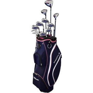 imageWilson Womens Right Handed Profile Complete Golf Set with Cart BagPetite