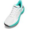 imageWILSON Womens Hurakn Lite Padel ShoesWhiteTurquoiseBlack