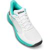 imageWILSON Womens Hurakn Lite Padel ShoesWhiteTurquoiseBlack
