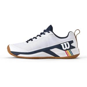 imageWILSON Mens Rush Pro 45 Clay Tennis Shoes SneakerWhiteNavy BlazerGum1a