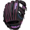 imageWilson 2026 A1000 Baseball GlovesBlackFlamingo PinkCool Blue