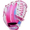 imageWilson 2026 A440 Flash Fastpitch Softball GlovesWhiteFlamingo Pink