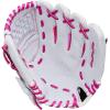 imageWilson 2026 A440 Flash Fastpitch Softball GlovesWhiteFlamingo Pink