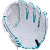 imageWilson 2026 A440 Flash Fastpitch Softball GlovesWhiteFlamingo PinkGreen