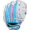 imageWilson 2026 A440 Flash Fastpitch Softball GlovesWhiteFlamingo PinkGreen