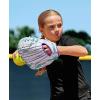 imageWilson 2026 A500 Siren Fastpitch Softball GlovesWhitePurpleSeafoam