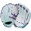 imageWilson 2026 A500 Siren Fastpitch Softball GlovesWhiteSeafoamPurple